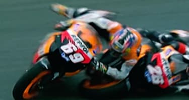 Estoril 2006: MotoGP-Rookie Dani Pedrosa räumte Teamkollege Nicky Hayden ab