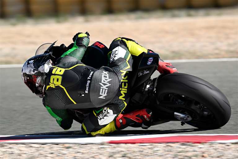 Micky Winkler in der EuroMoto Sportbike