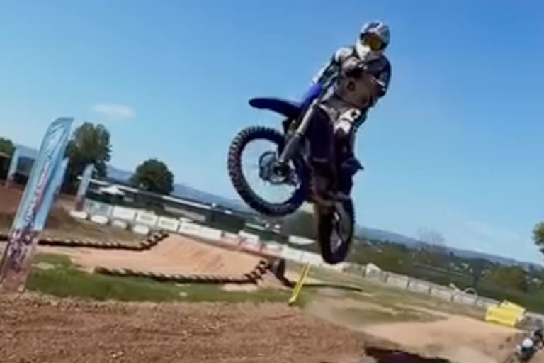 Toprak auf der MX-Yamaha