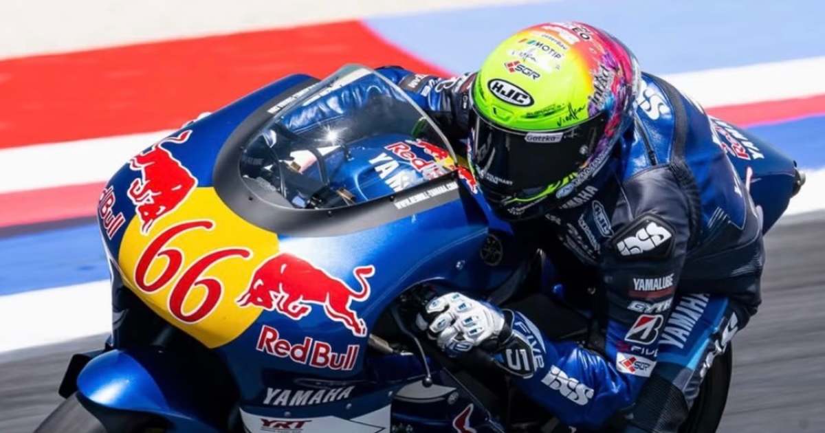 Marvin-Fritz-Schnelle-Demo-Runden-auf-der-WCM-Yamaha-in-Misano