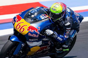 Marvin Fritz auf der Yamaha YZR500