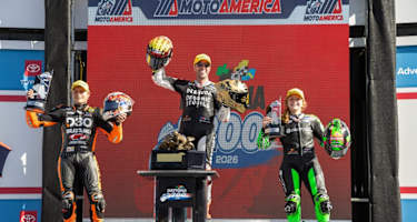 Daytona 200: Josh Herrin gewinnt vor Tyler Scott und Kayla Yaakov