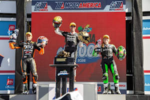 Daytona 200: Josh Herrin gewinnt vor Tyler Scott und Kayla Yaakov
