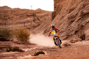 Husarenritt von Daniel Sanders (KTM) auf Etappe 2