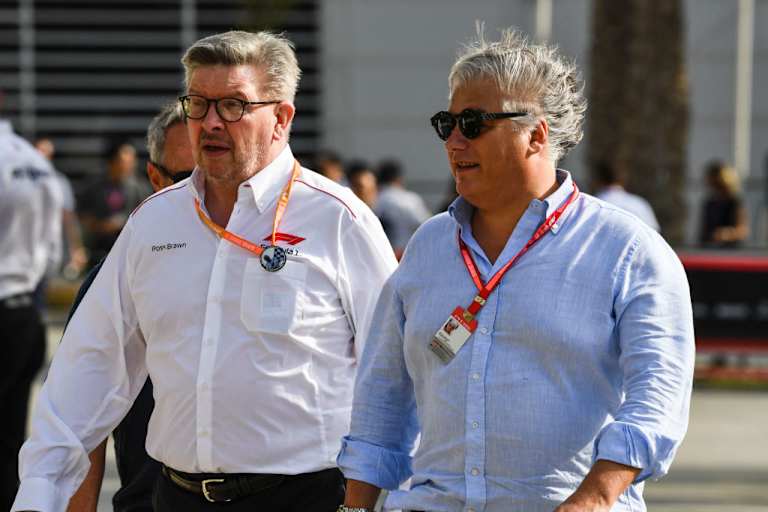 Ross Brawn und Paolo Campinoti