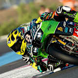 Neuzugang Xavi Artigas auf der Bolliger-Kawasaki