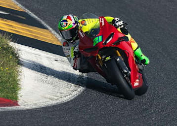 Franco Morbidelli mit einer Ducati V4S in Mugello