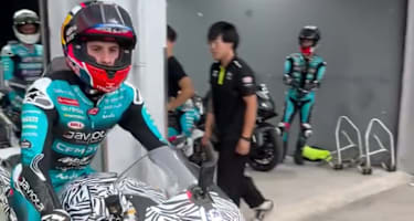 Maximo Quiles auf der CF Moto V4 SR-RR