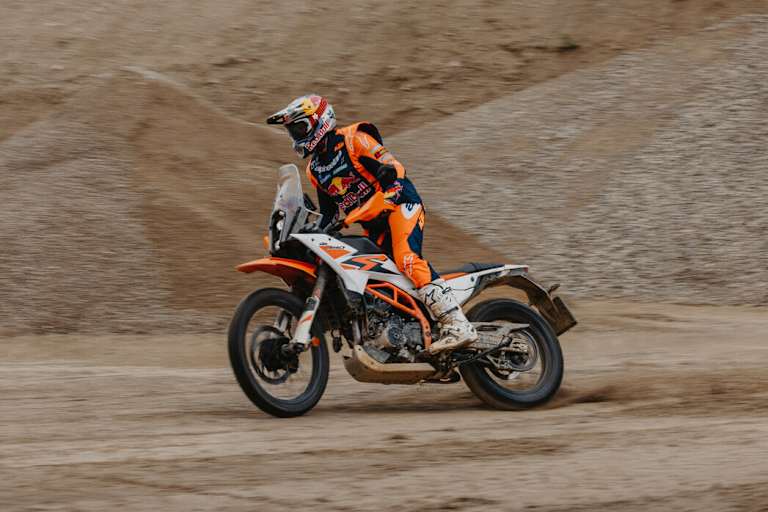 Eines der Flaggschiff-Modelle von KTM: Die Adventure