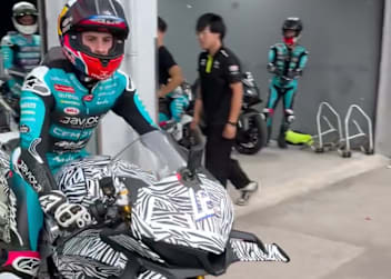 Maximo Quiles auf der CF Moto V4 SR-RR
