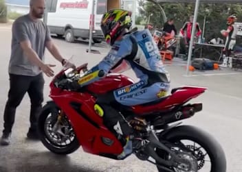 Fermin Aldeguer ist zurück auf dem Motorrad