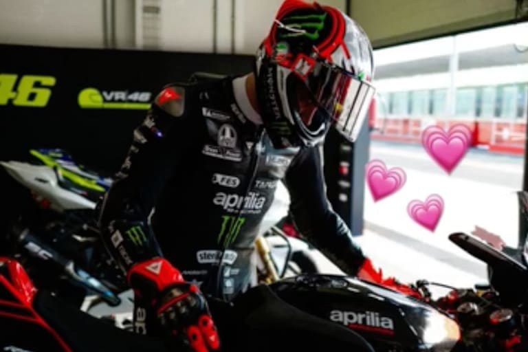 Marco Bezzecchi in Misano