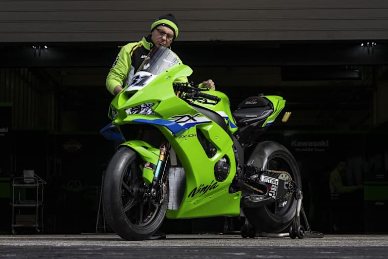 Die Kawasaki ZX10-RR erhielt für 2026 eine neue Aerodynamik