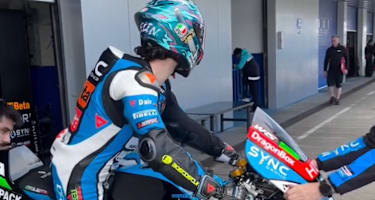 Celestino Vietti führte die Zeitenliste in Jerez um 13 Uhr an