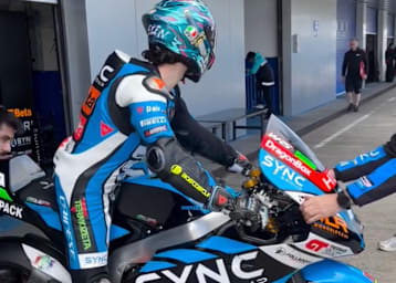 Celestino Vietti führte die Zeitenliste in Jerez um 13 Uhr an