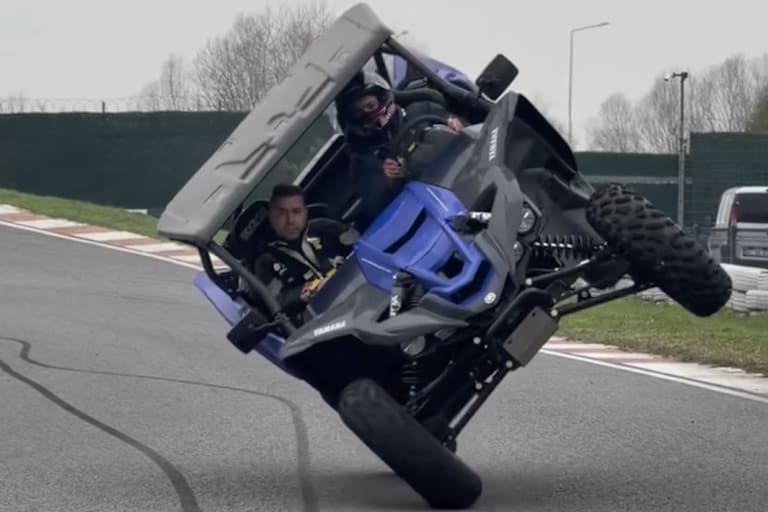 Toprak Razgatlioglu hatte Spaß mit einem Yamaha-Quad