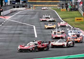 Der siegreiche Toyota TR010 Hybrid in Fuji