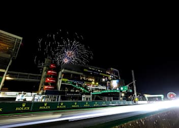 Nachtstimmung bei den 24 Hours of Le Mans