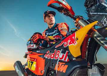 Luciano Benavides ist nach Etappe 8 bester KTM-Pilot