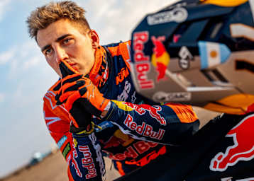 Luciano Benavides (KTM) hat die Vollgas-Taktik