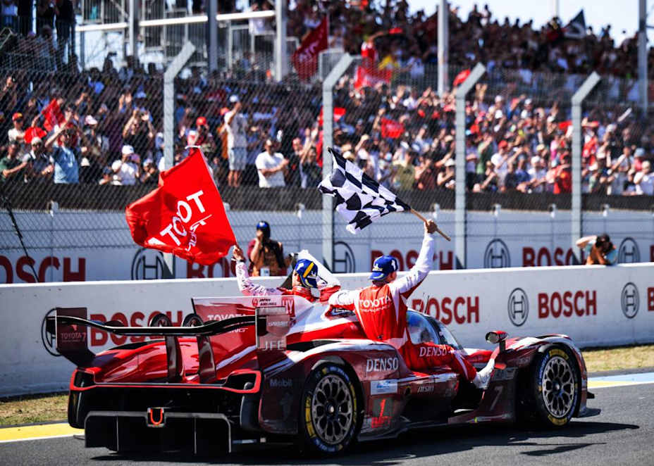 Siegerauto in Le Mans: Der Toyota TR010 Hybrid