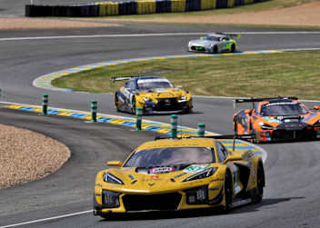 Die Corvette Z06 LMGT3.R in Le Mans