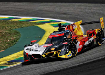 Der BMW M Hybrid V8 in Interlagos