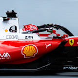 Charles Leclerc im neuen Ferrari