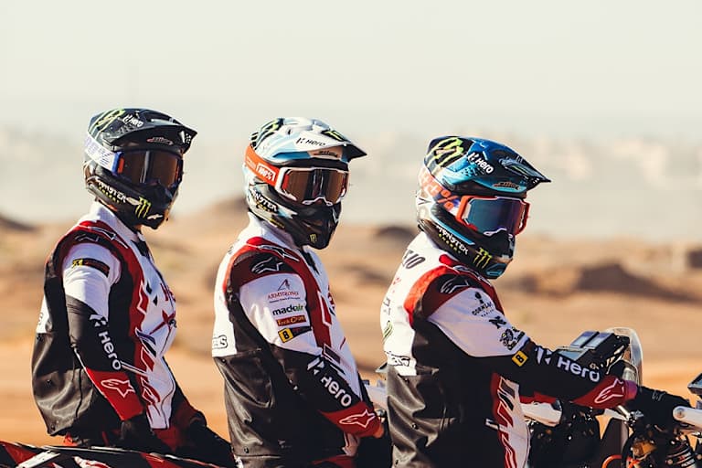 Das Hero-Werksteam für die Rally-Raid-WM 2026