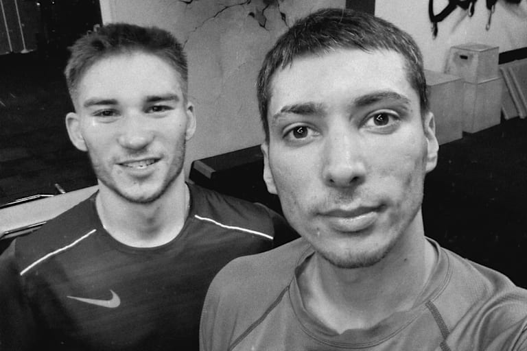 Toprak Razgatlioglu mit Trainingspartner Deniz Öncü