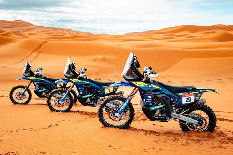 Sherco verliert bei der Dakar zwei von drei Fahrern nach nur zwei Etappen