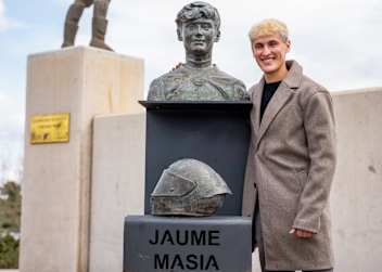 Jaume Masia und seine Büste