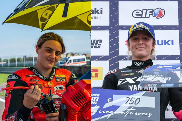 Luana Giuliani und Carla Mulot sind neue Gesichter in Jerez
