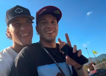 Giovanni Franzoni mit Marco Bezzecchi