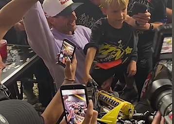 Ken Roczen feierte mit seiner Familie