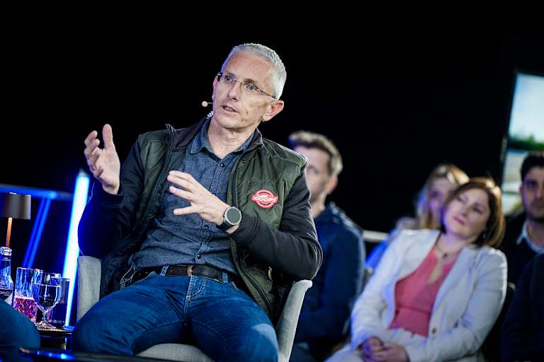 Martin Bauer bei «Sport und Talk aus dem Hangar-7»