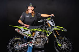 Aaron Plessinger mit der Triumph TF 450-X