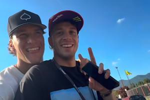 Giovanni Franzoni mit Marco Bezzecchi
