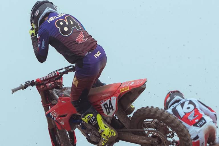 Jeffrey Herlings war mit seinem Renn-Debüt auf der Honda nicht zufrieden