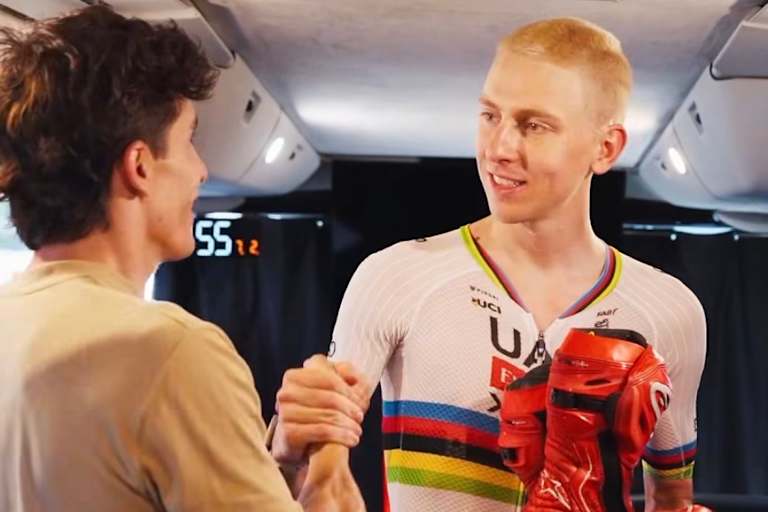 Marc Marquez und Tadej Pogacar