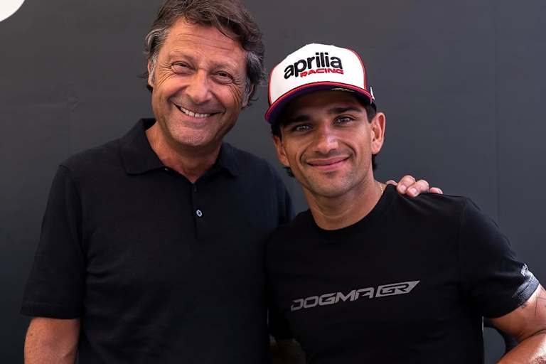 Fausto Pinarello und Jorge Martin