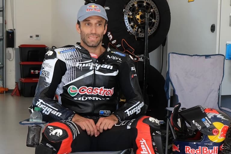 Johann Zarco fuhr in Frankreich ein Superbike