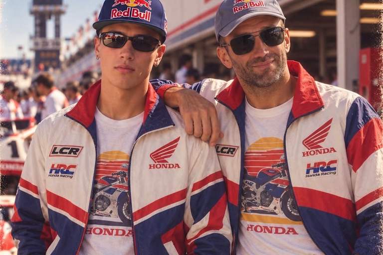Dank KI auf Zeitreise: Diogo Moreira und Johann Zarco