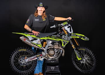 Aaron Plessinger mit der Triumph TF 450-X
