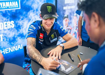 Fabio Quartararo in Chennai