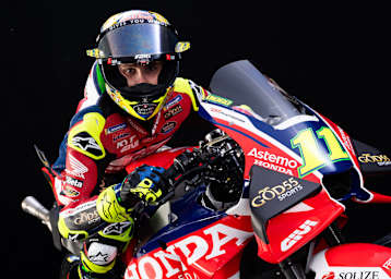 Diogo Moreira auf seiner Honda RC213V für die MotoGP-Saison 2026