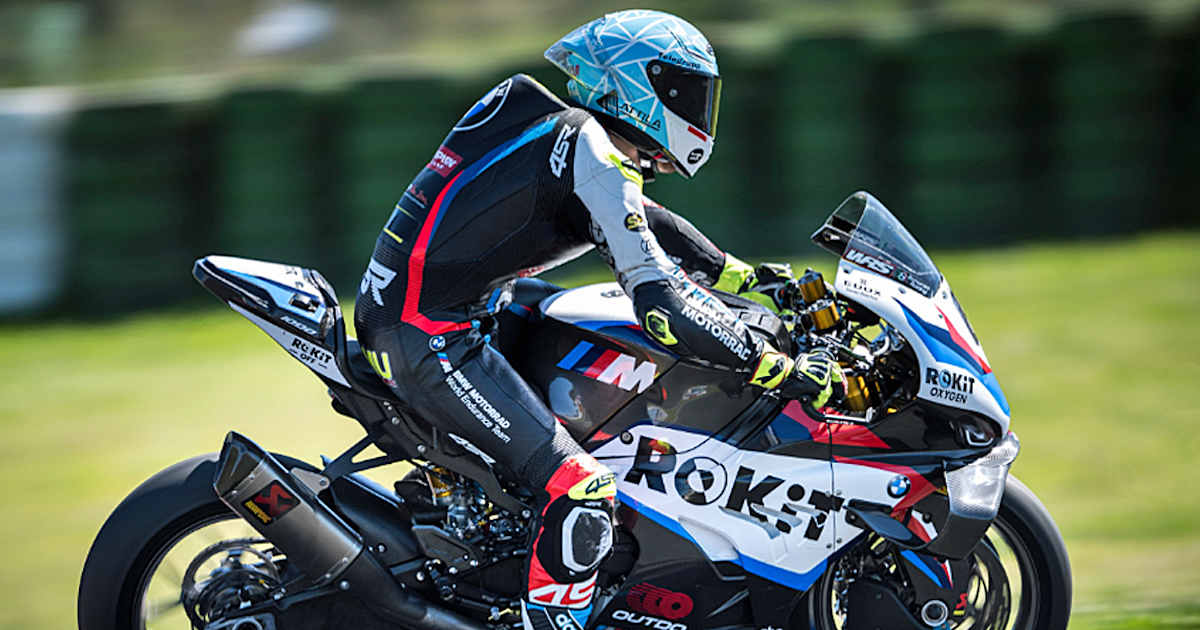 Hannes Soomer schnappt sich nach Misano-Test auch in Aragon die WM-BMW ...