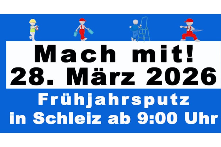 Saubermachen in Schleiz