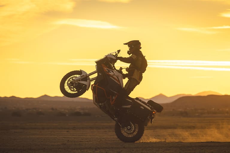 Die KTM 1390 SUPER ADVENTURE R