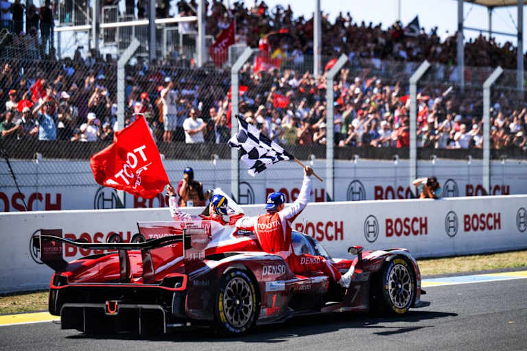 Siegerauto in Le Mans: Der Toyota TR010 Hybrid